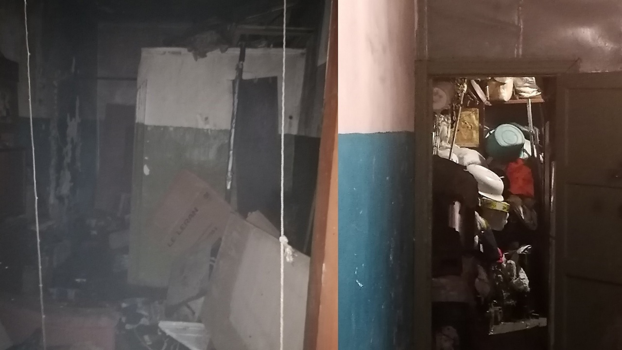 Пожар из-за самодельного обогревателя случился в поселке под Копейском