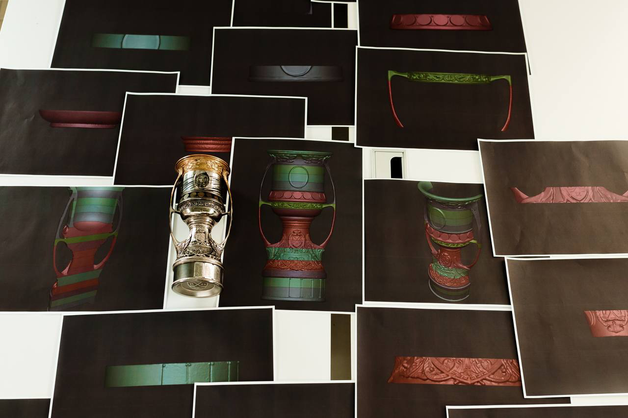 В Магнитогорске создали 3D-копию Кубка Гагарина