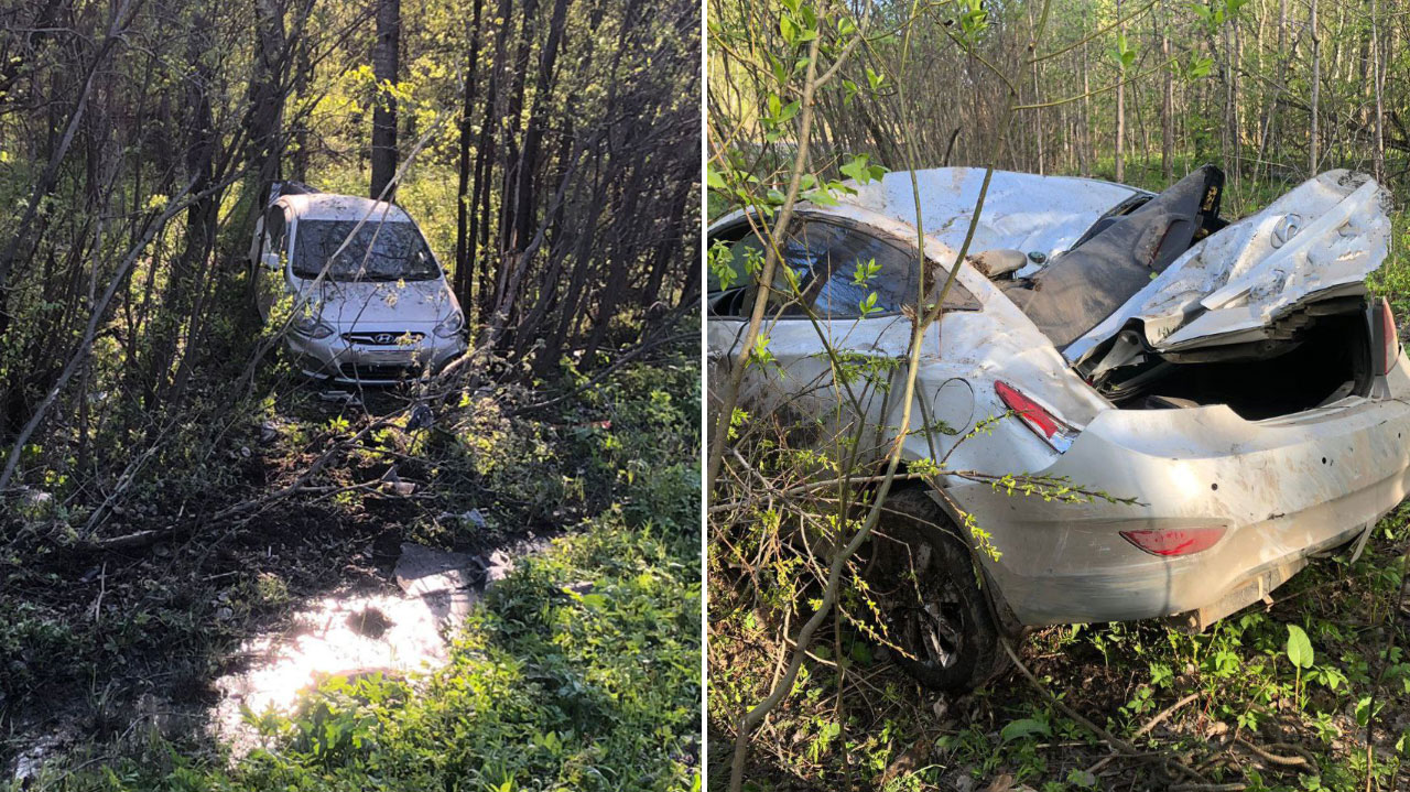 На М5 в Челябинской области иномарка вылетела с дороги, водитель погиб На М5 в Челябинской области иномарка вылетела с дороги, водитель погиб