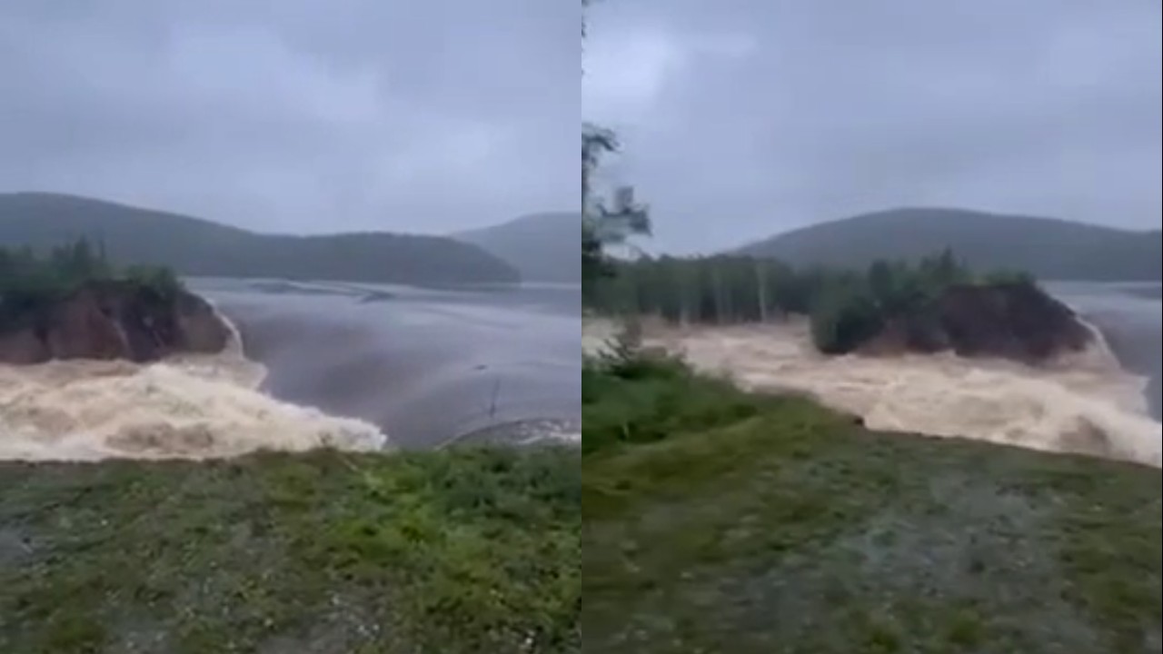 Плотина разрушилась на Киалимском водохранилище в Челябинской области Плотина разрушилась на Киалимском водохранилище в Челябинской области