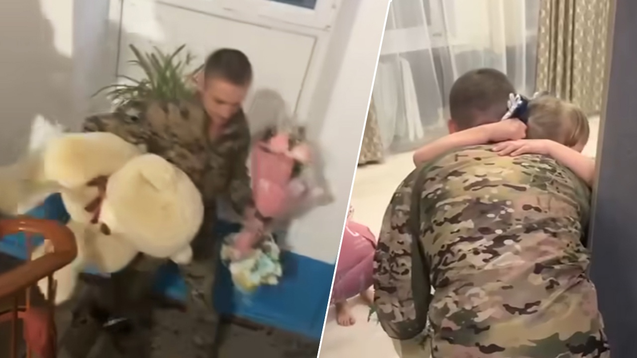 В Челябинской области боец СВО встретился с дочкой после долгой разлуки В Челябинской области боец СВО встретился с дочкой после долгой разлуки