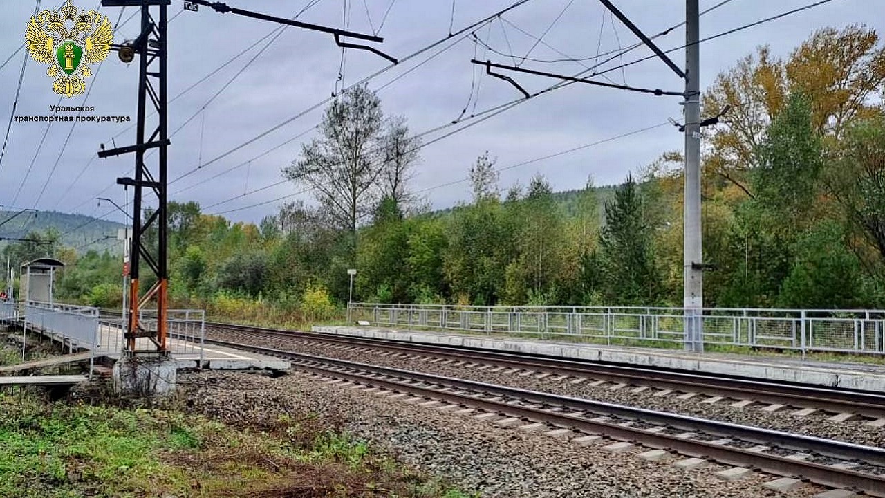 Грузовой поезд насмерть сбил мужчину в Челябинской области