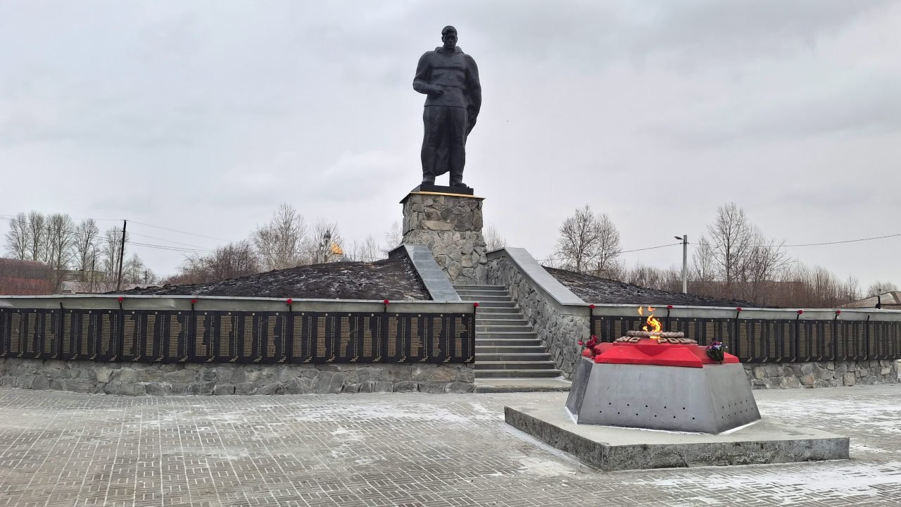 В Челябинской области восстановили памятник погибшим в Великой Отечественной войне