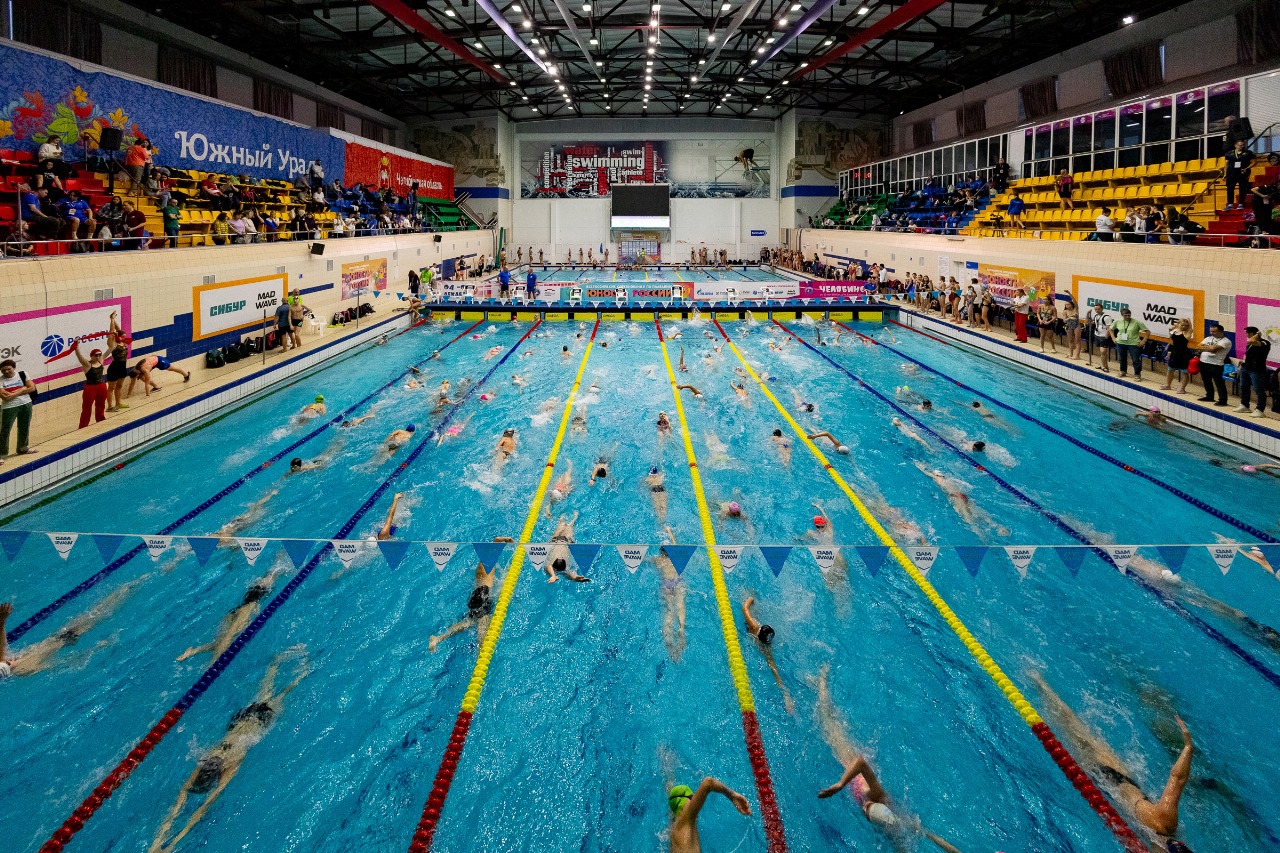 В Челябинске подвели итоги соревнований по плаванию "Юность России"