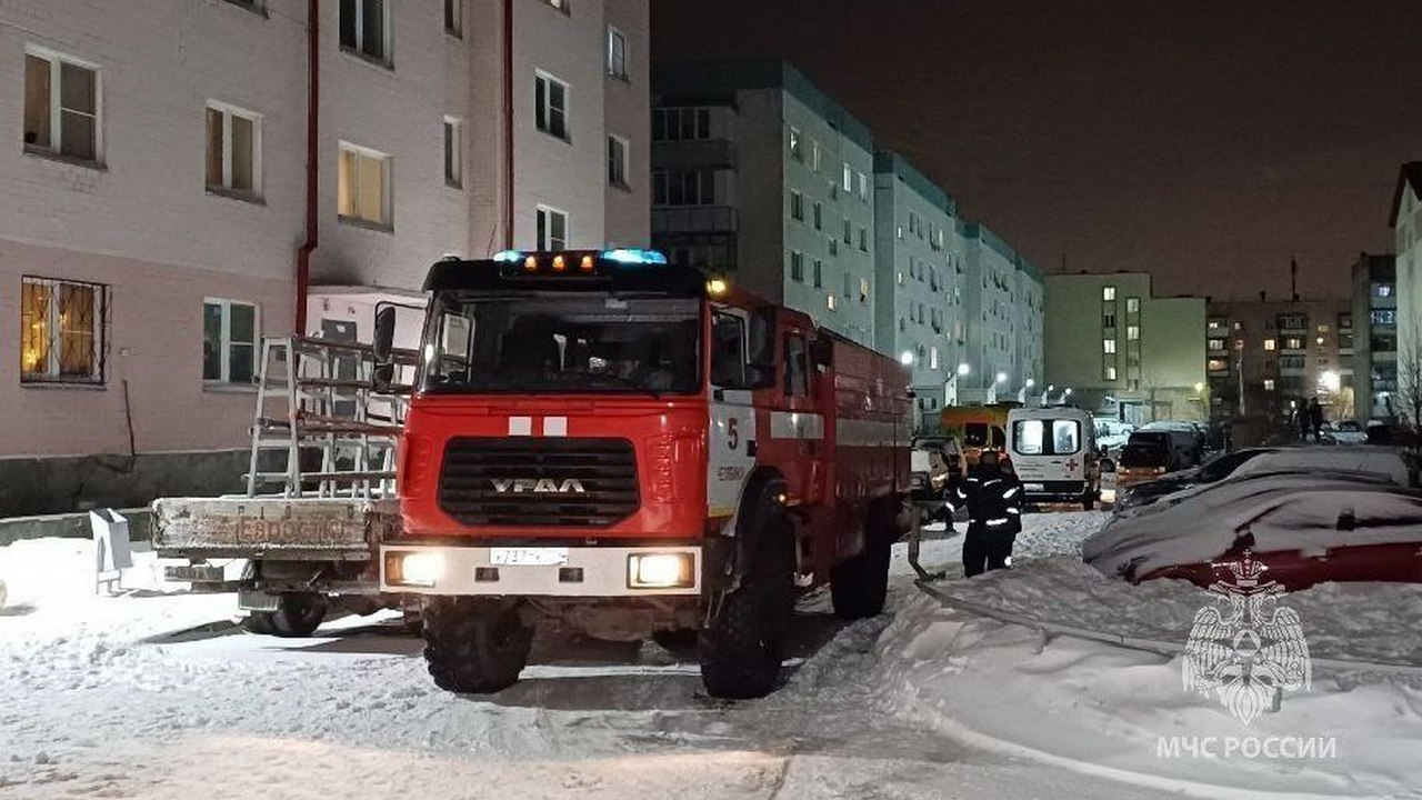 Новый год в Челябинской области начался с пожаров