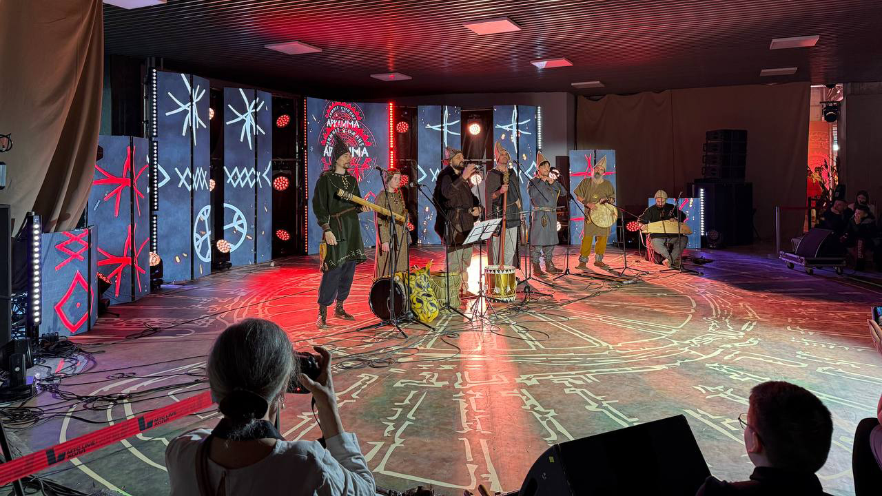 Исторический фестиваль "Зимнее солнце Аркаима" прошел в Челябинске