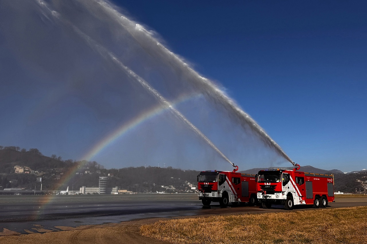 Спецтехнику для тушения пожара на аэродроме отправили из Миасса в Сочи