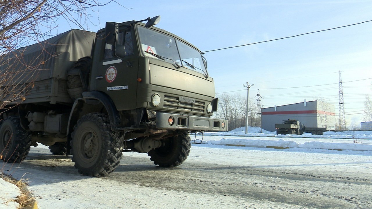 В Челябинске рассказали, как обучают водителей военных грузовиков