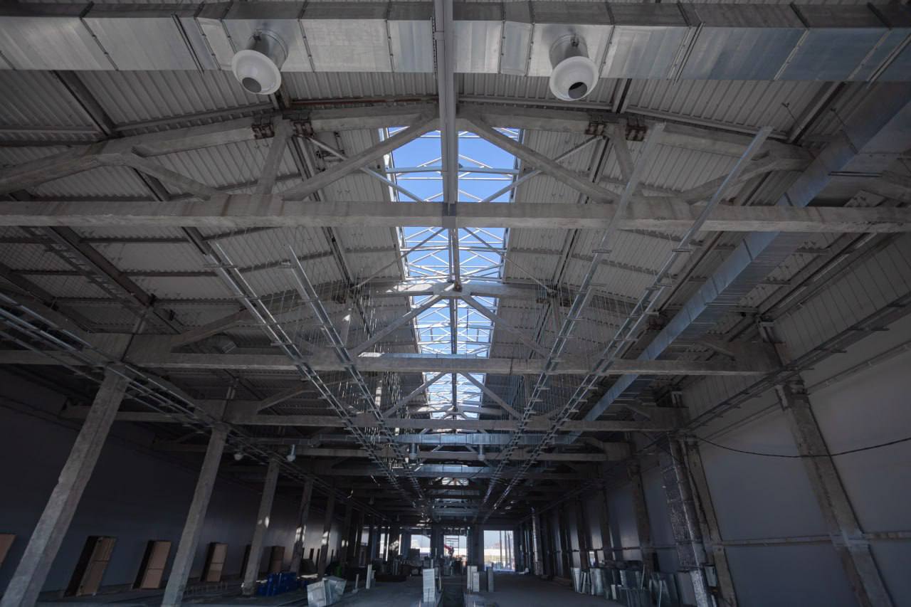 Реконструкция троллейбусного депо №2 выходит на финишную прямую Реконструкция троллейбусного депо №2 выходит на финишную прямую