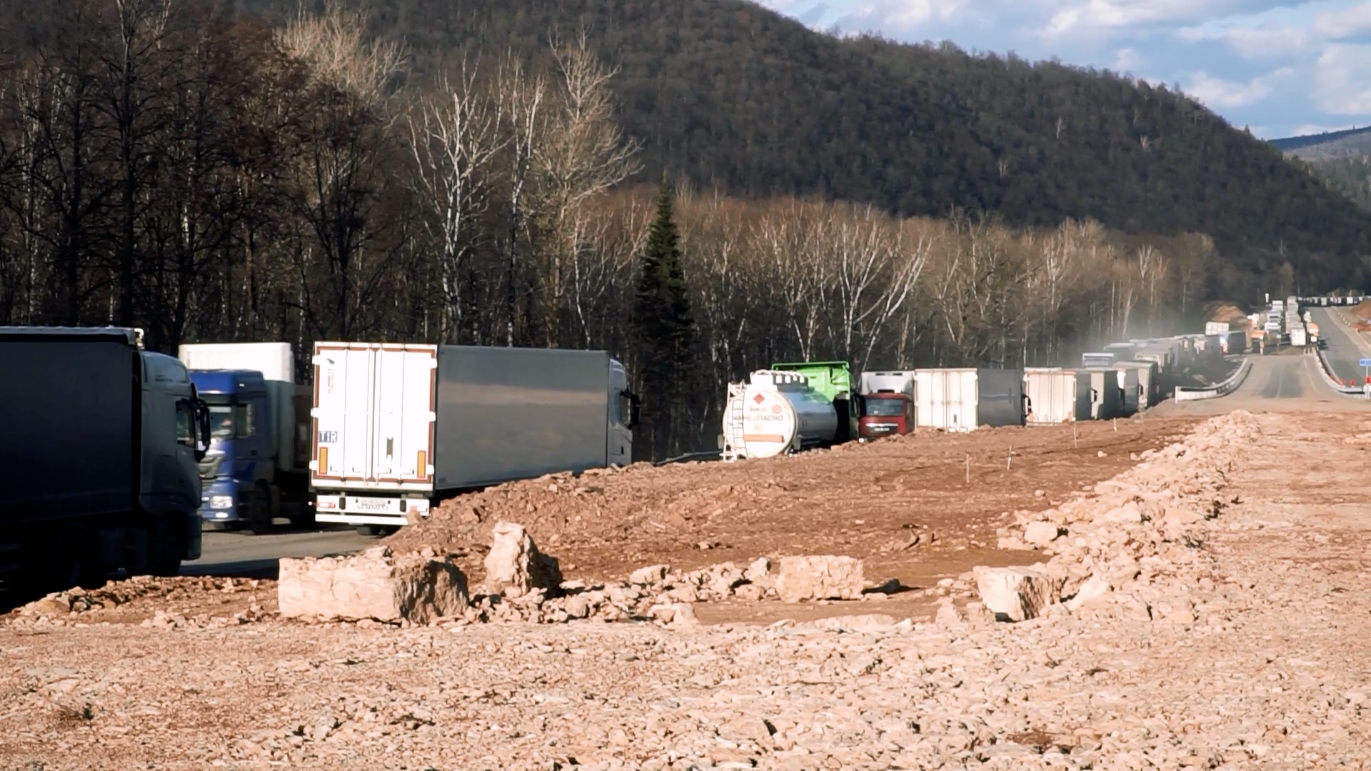 что говорят водители, застрявшие на трассе М5 в Челябинской области что говорят водители, застрявшие на трассе М5 в Челябинской области