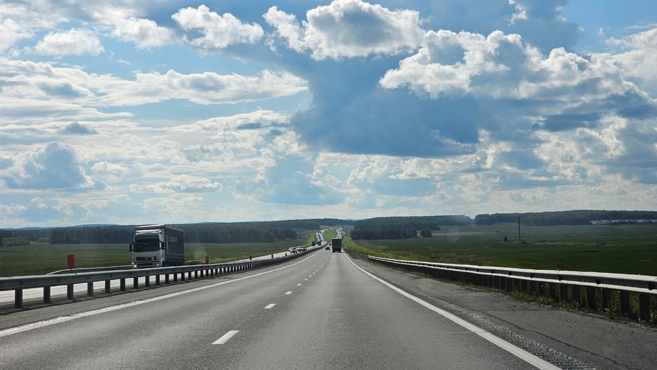 Движение транспорта остановят на трассе М5 "Урал" в Челябинской области