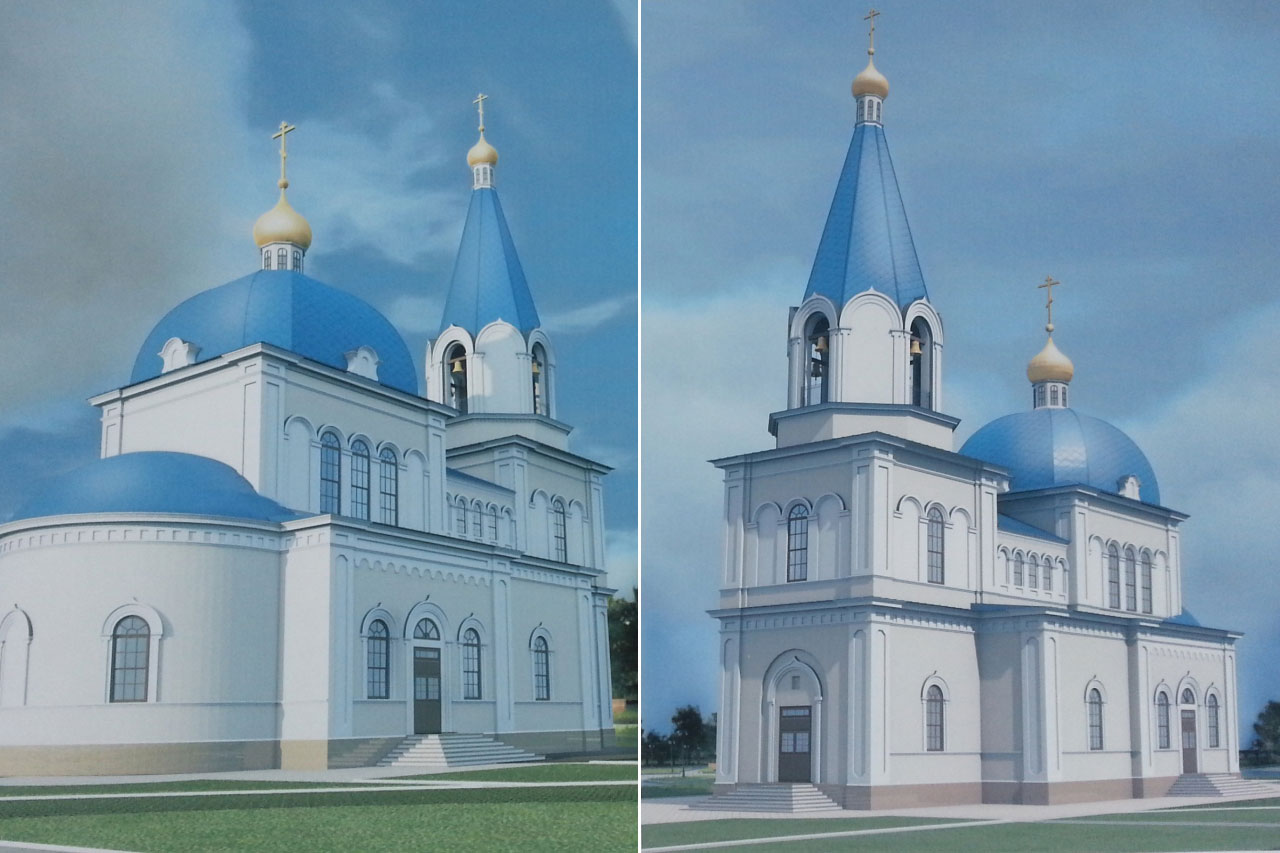 старинный храм возрождают под Каслями старинный храм возрождают под Каслями