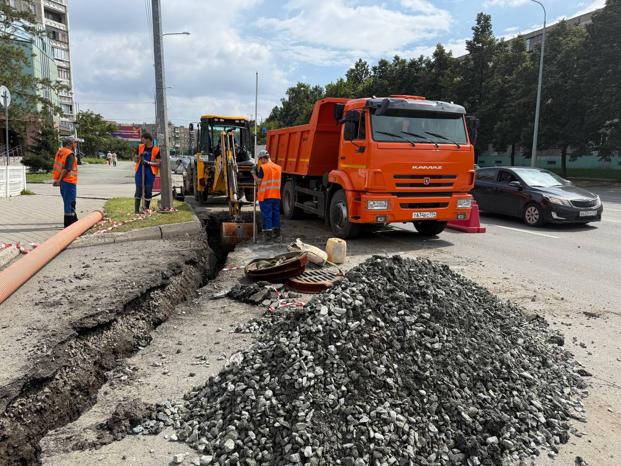 В Челябинске расширяют сеть ливневок, чтобы снизить риск подтоплений