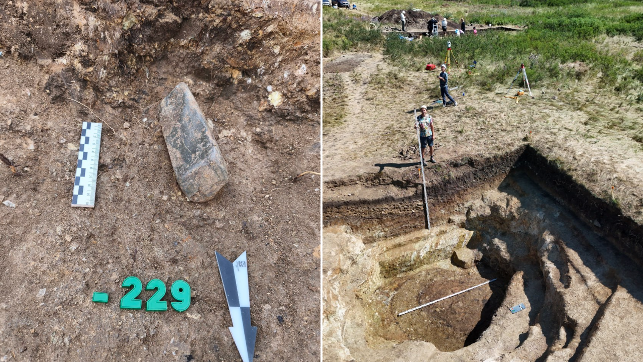 Полсотни керамических дисков нашли в шахте бронзового века на юге Челябинской области