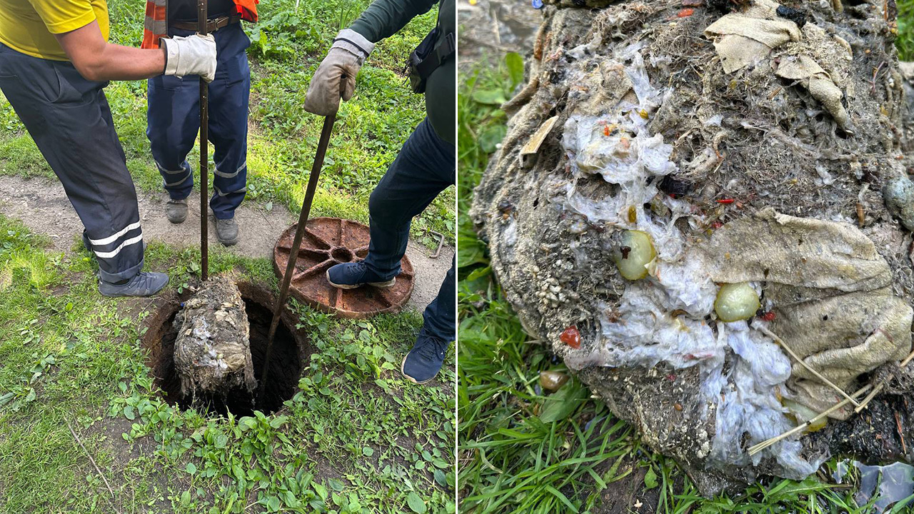 Превратили в мусорное ведро: челябинцы забивают канализацию отходами от заготовок