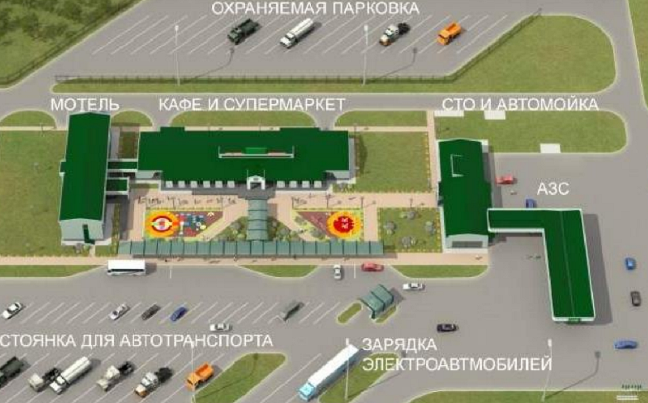 На выездах из Челябинска хотят построить придорожные комплексы с фудкортами