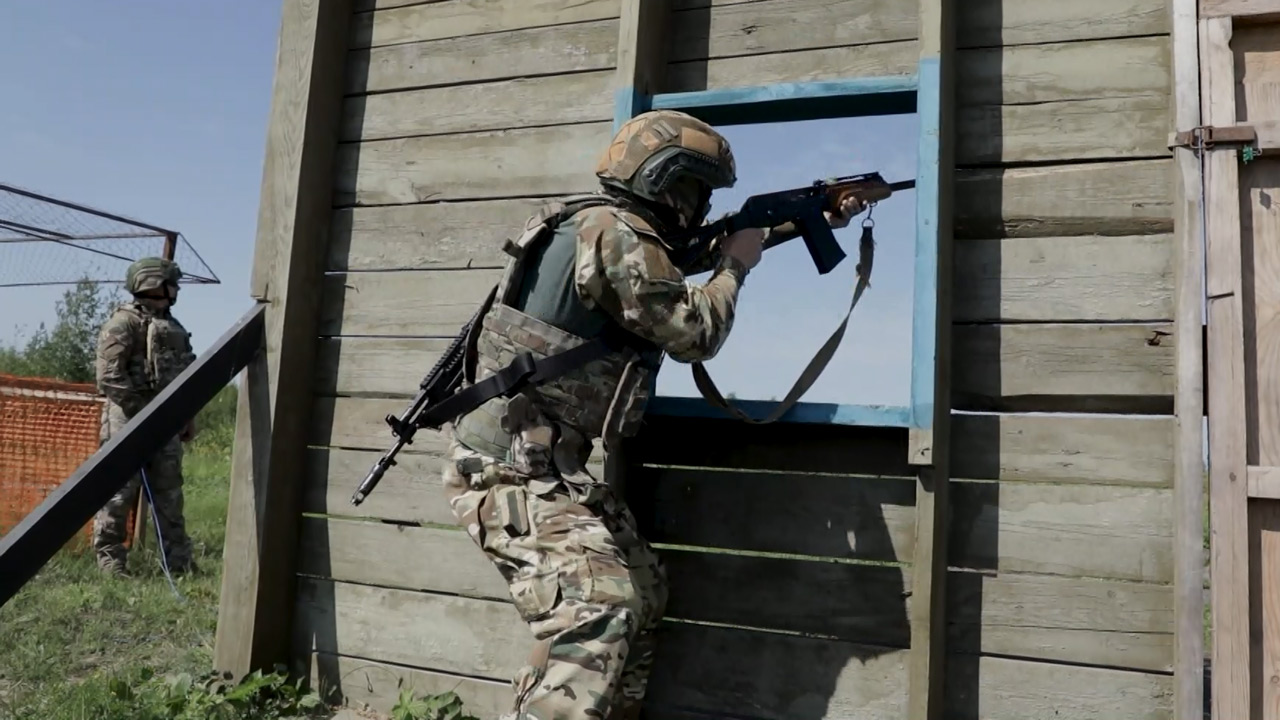 Спецназ ЦВО отработал уничтожение БПЛА условного противника