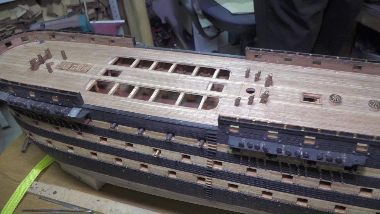 Модель корабля XIX века создает житель Челябинской области