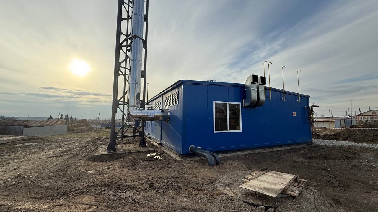 Новую модульную котельную в селе Варламово запустят уже в ноябре