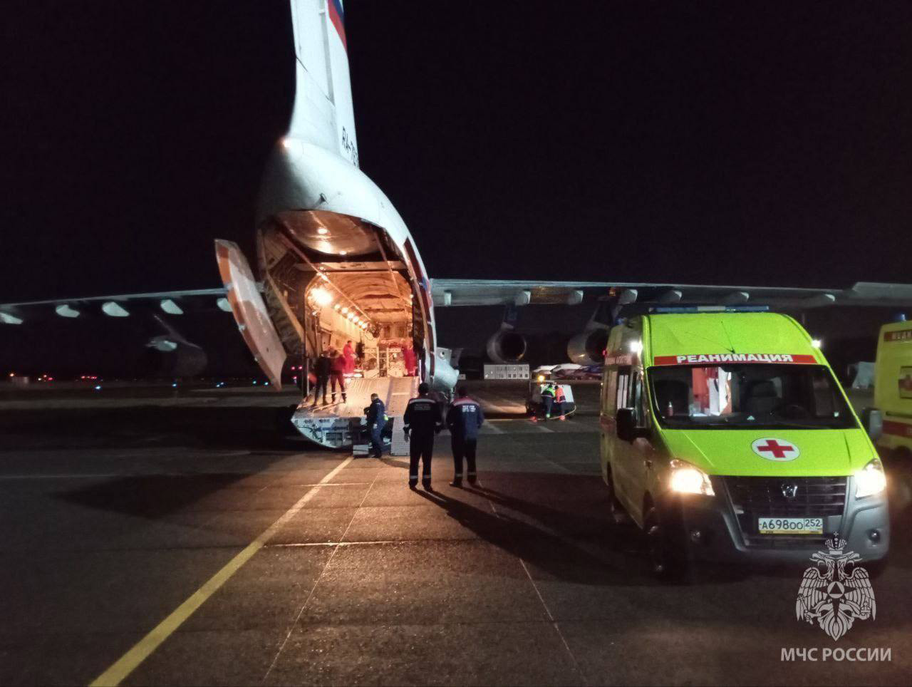 Спецборт МЧС доставил в Нижний Новгород пострадавших при взрыве в Копейске