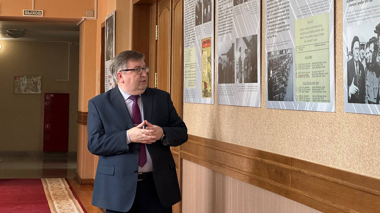 Выставка в честь Дня героев Танкограда открылась в Челябинске