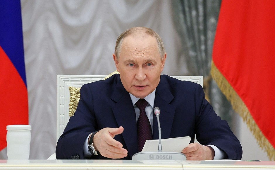 В Кремле прошло заседание Совета при Президенте по межнациональным отношениям