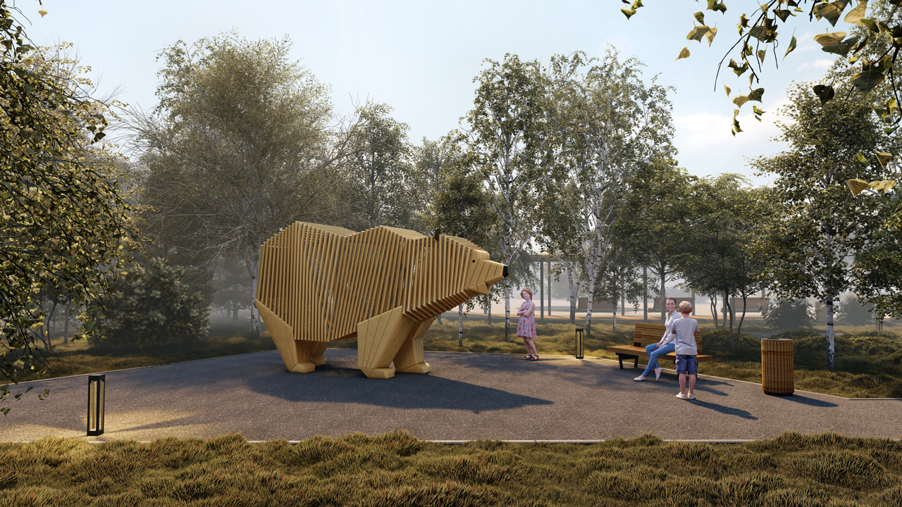 В Миассе пустырь на берегу реки превратится в сквер с амфитеатром