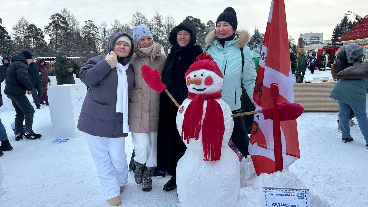 На Южном Урале седьмой год проводят акцию "Снеговики-добряки"&nbsp;