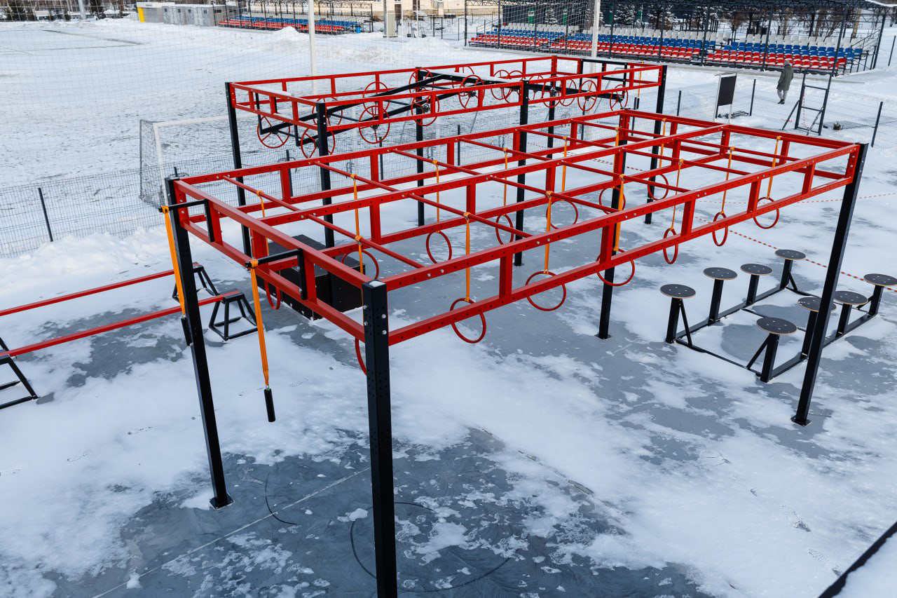 В Челябинске появилась первая площадка для гонок с препятствиями