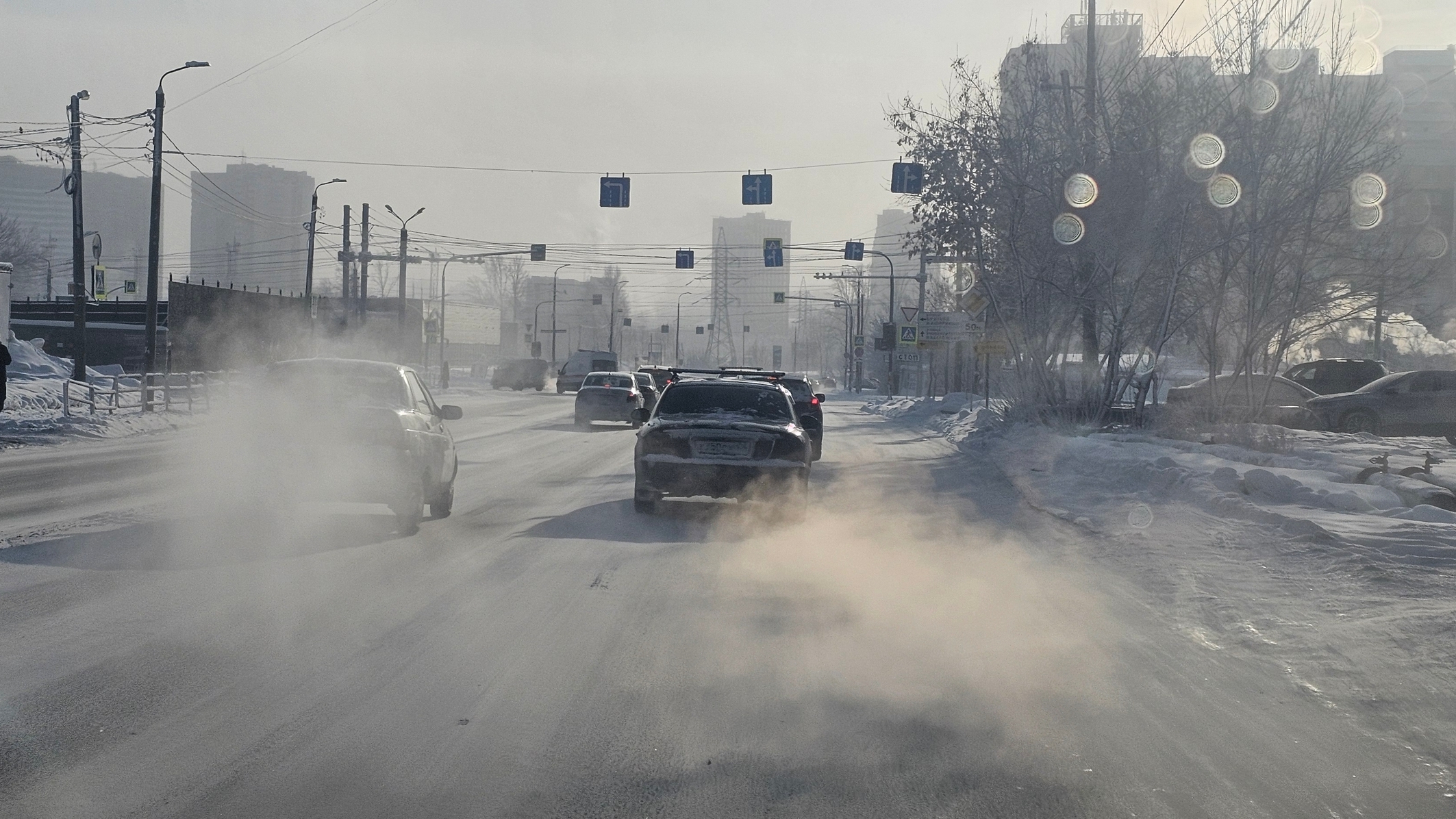Холода усложнили ситуацию на трассах Челябинской области