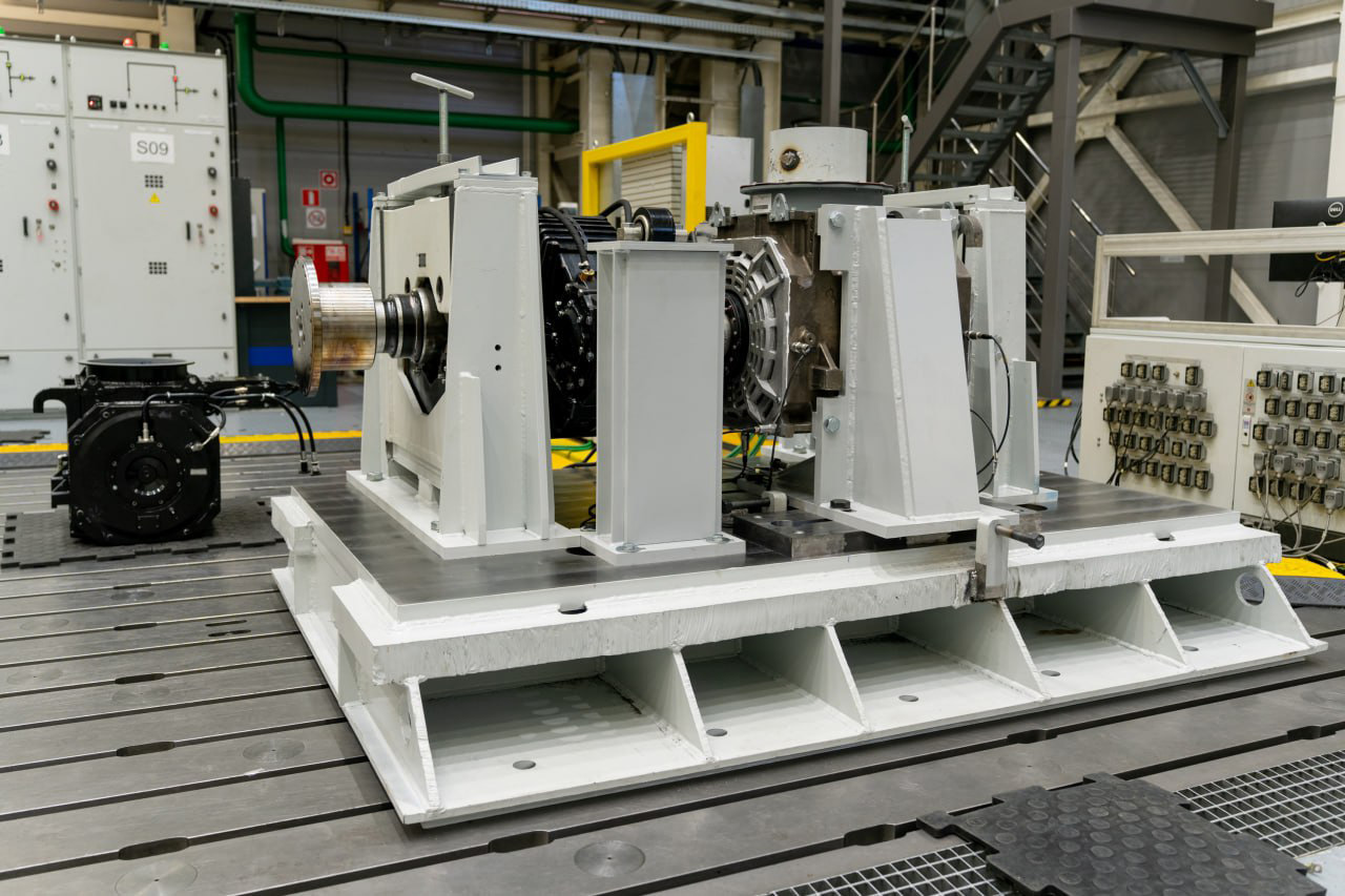 В Челябинске провели испытания двигателя для высокоскоростного поезда