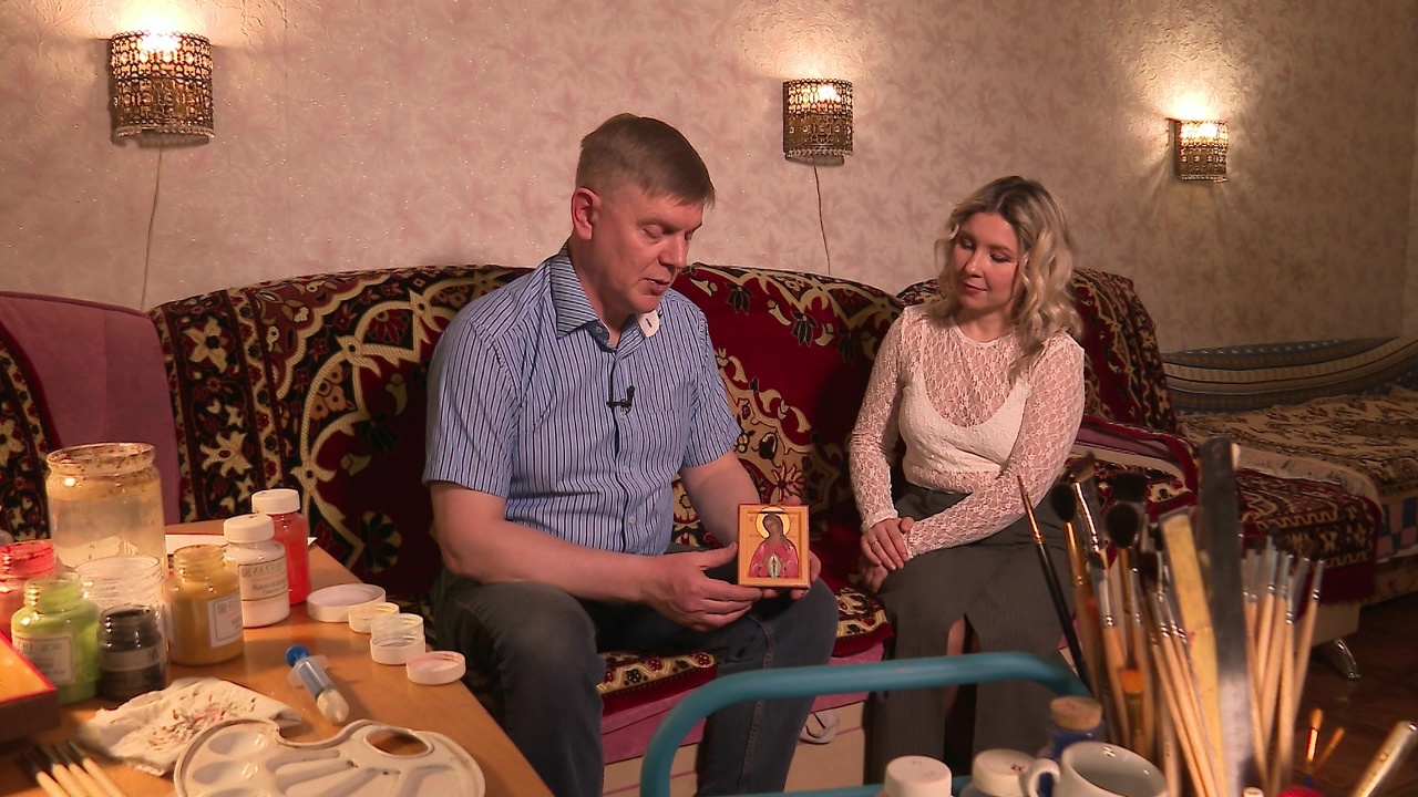 Профессионалы и самоучки: иконописцы из Челябинска поделились секретами мастерства