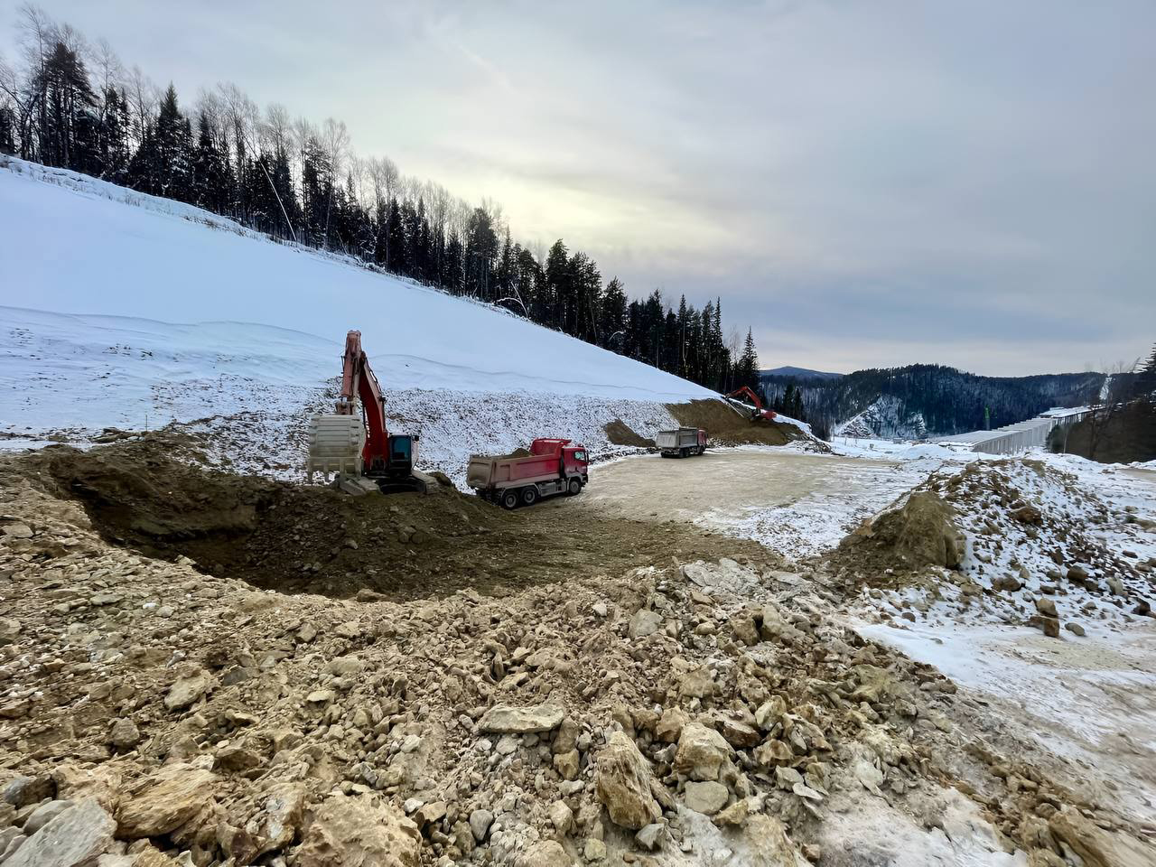 Масштабная стройка: как рождается новый участок трассы М5 в Челябинской области