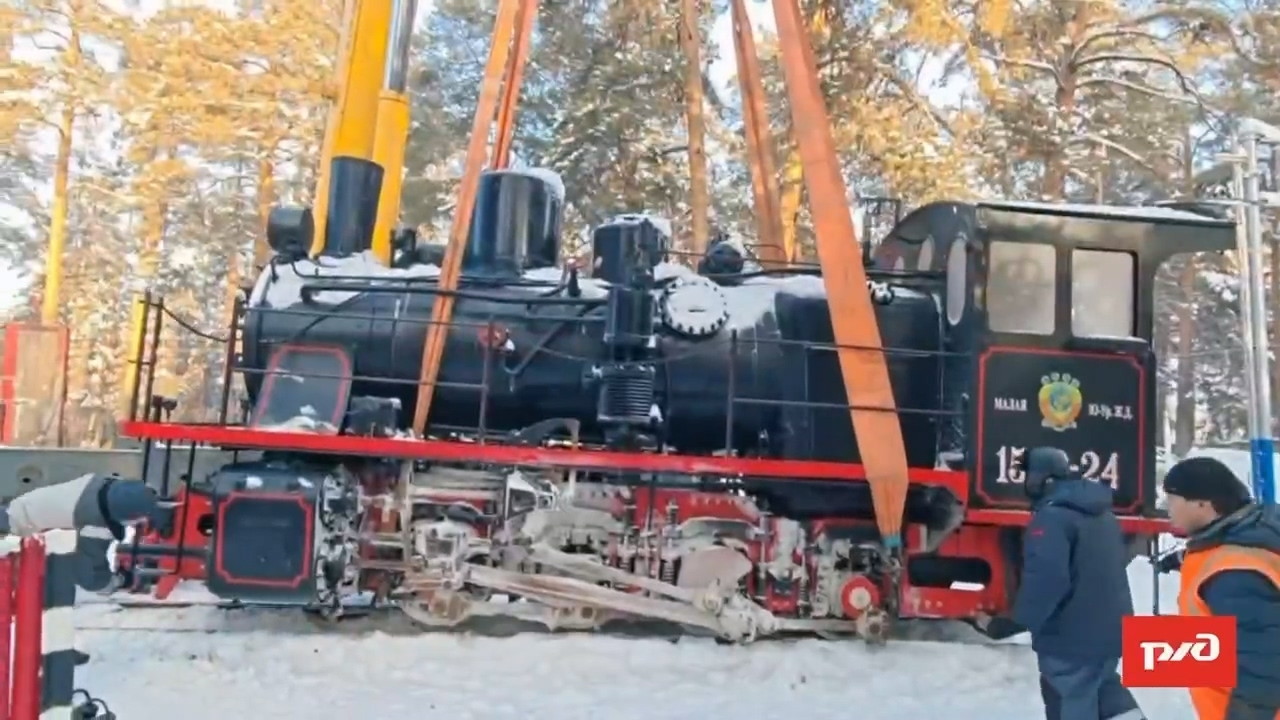 На детской железной дороге в Челябинске появится уникальный паровоз