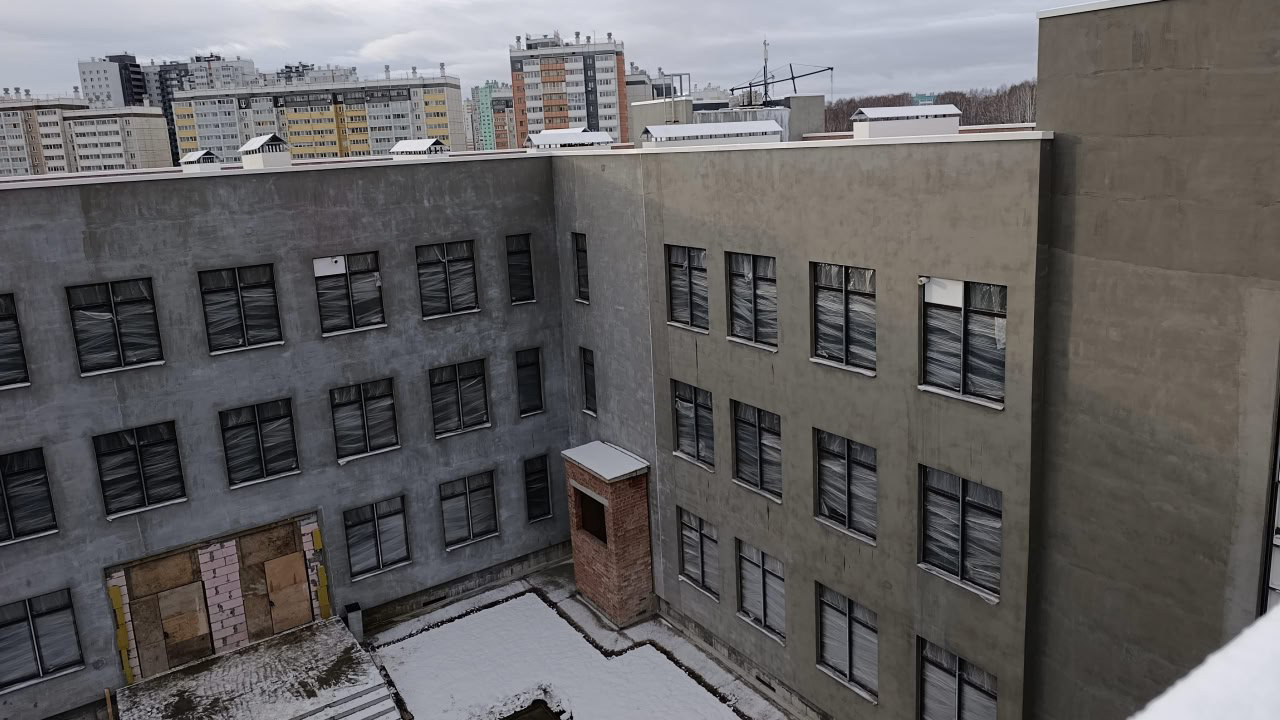В Челябинске рассказали, как строится новая школа в Парковом