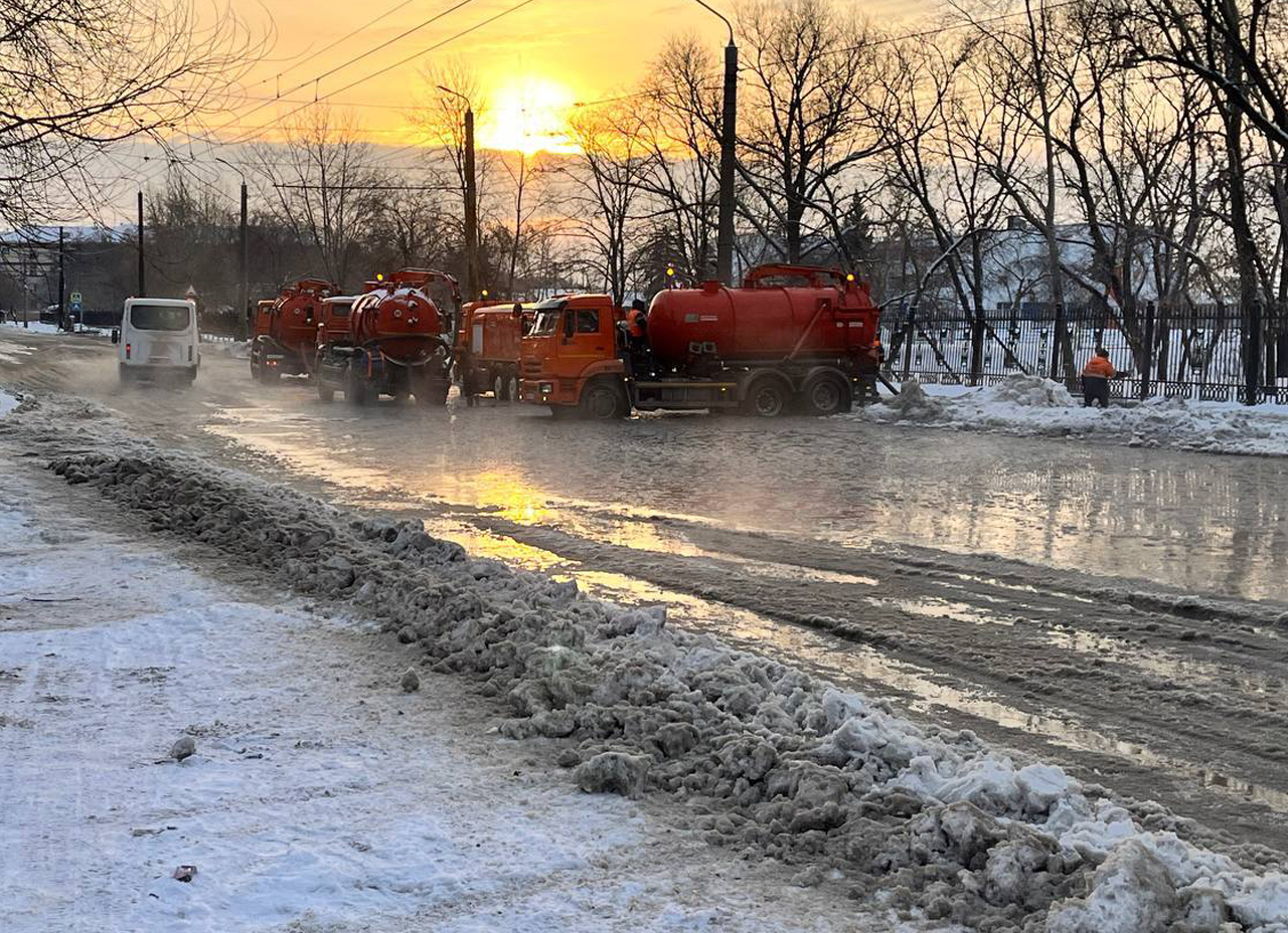 В Ленинском районе Челябинска восстановили водоснабжение после аварии