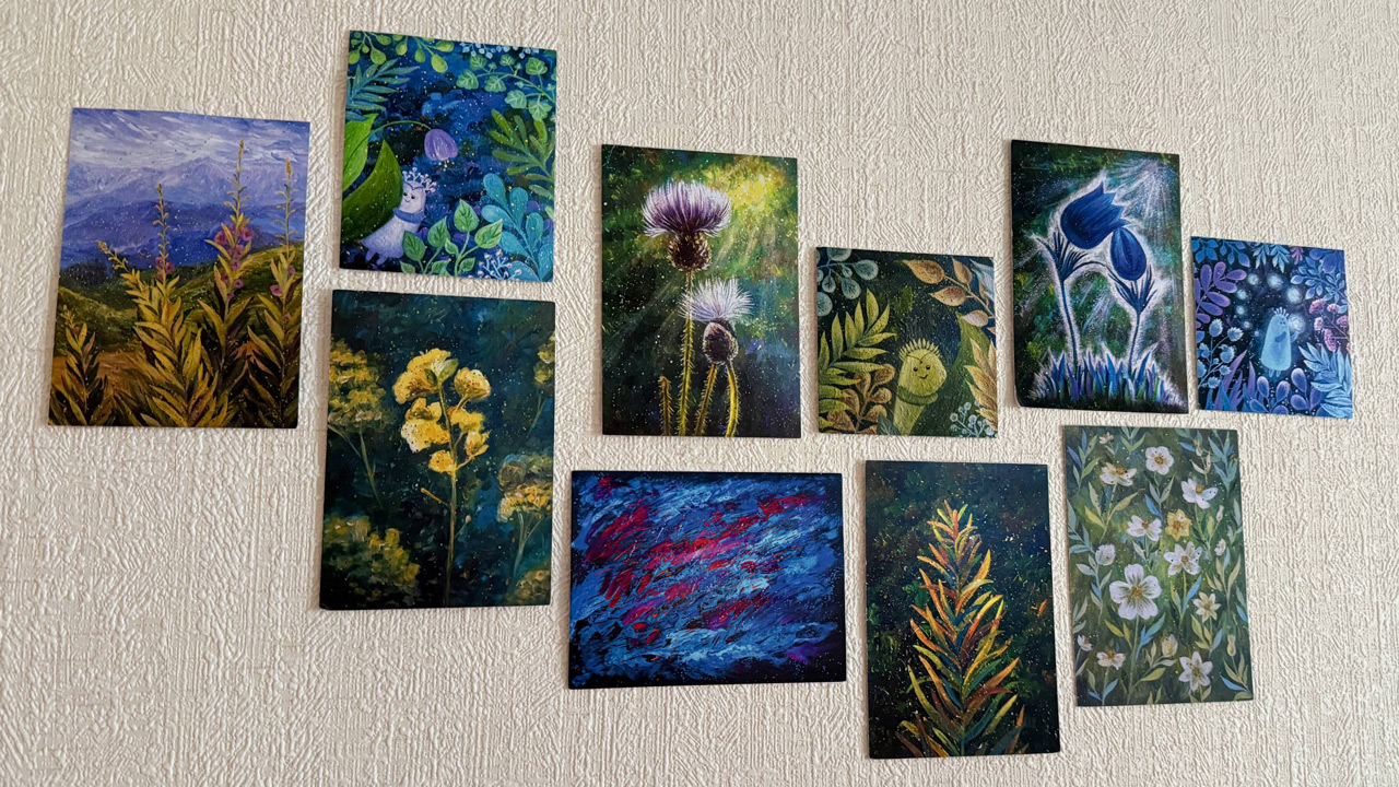 Два глаза на двоих: вдохновляющая история художницы из Челябинска и ее кота