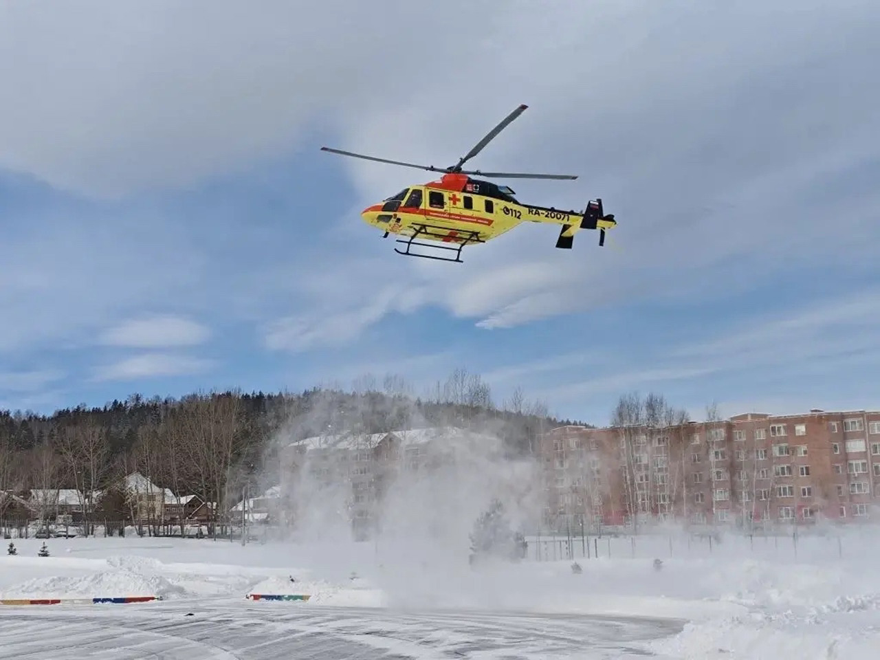 В Челябинск санавиацией доставили пострадавших в ДТП детей из Башкирии