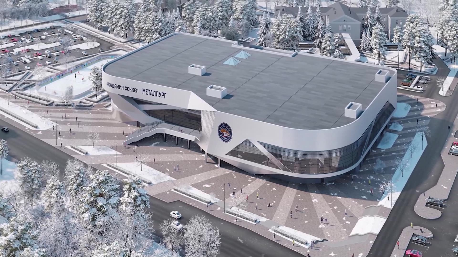 Льда хватит всем: в Магнитогорске завершается строительство хоккейной академии