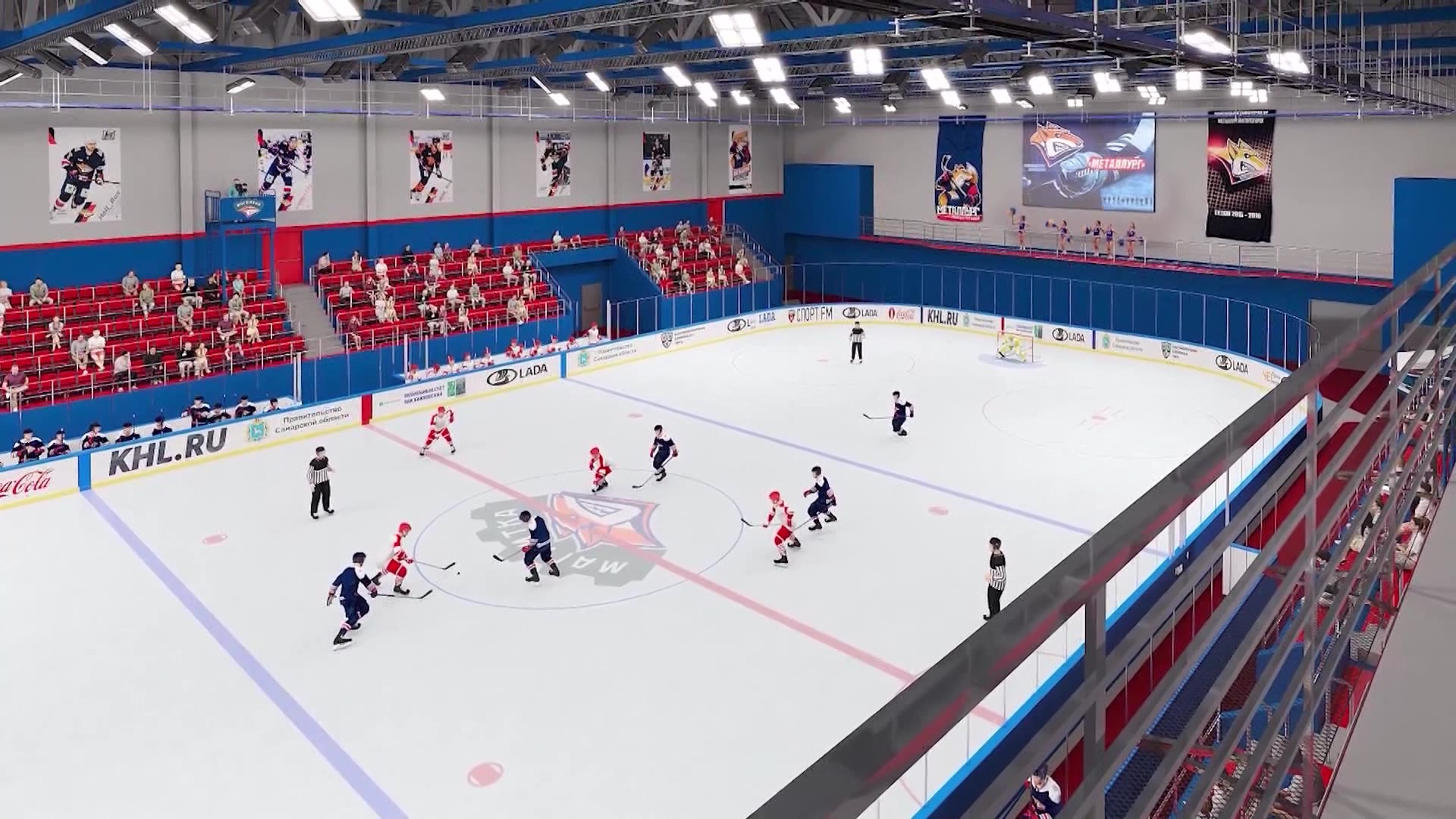 Льда хватит всем: в Магнитогорске завершается строительство хоккейной академии