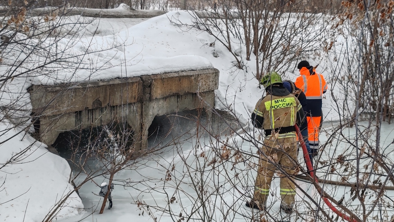 В Магнитогорске отработали действия по ликвидации ЧС в случае паводка