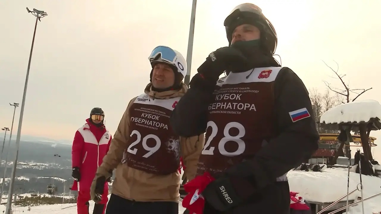 В горах Челябинской области перед Олимпиадой тренировались российские паралимпийцы