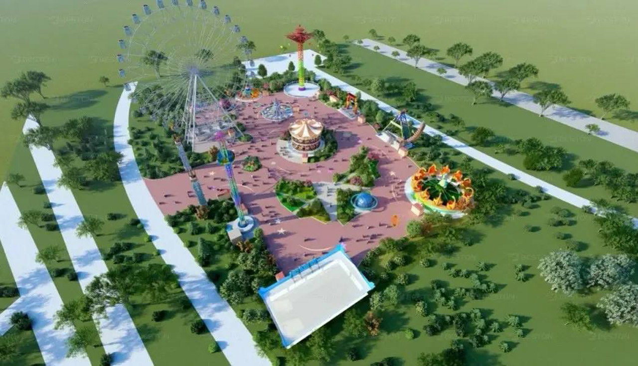 Парк аттракционов с колесом обозрения построят в Магнитогорске Парк аттракционов с колесом обозрения построят в Магнитогорске