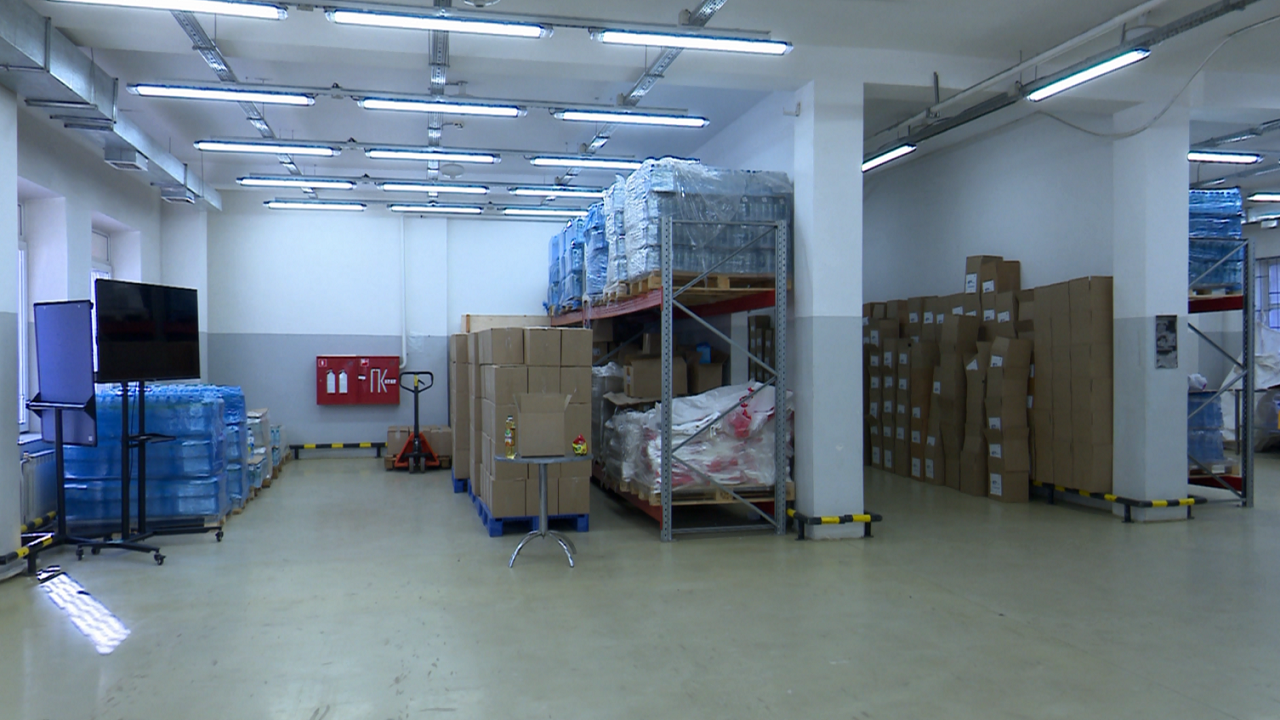 Склад проекта "Гуманитарный резерв" открылся в Челябинске Склад проекта "Гуманитарный резерв" открылся в Челябинске