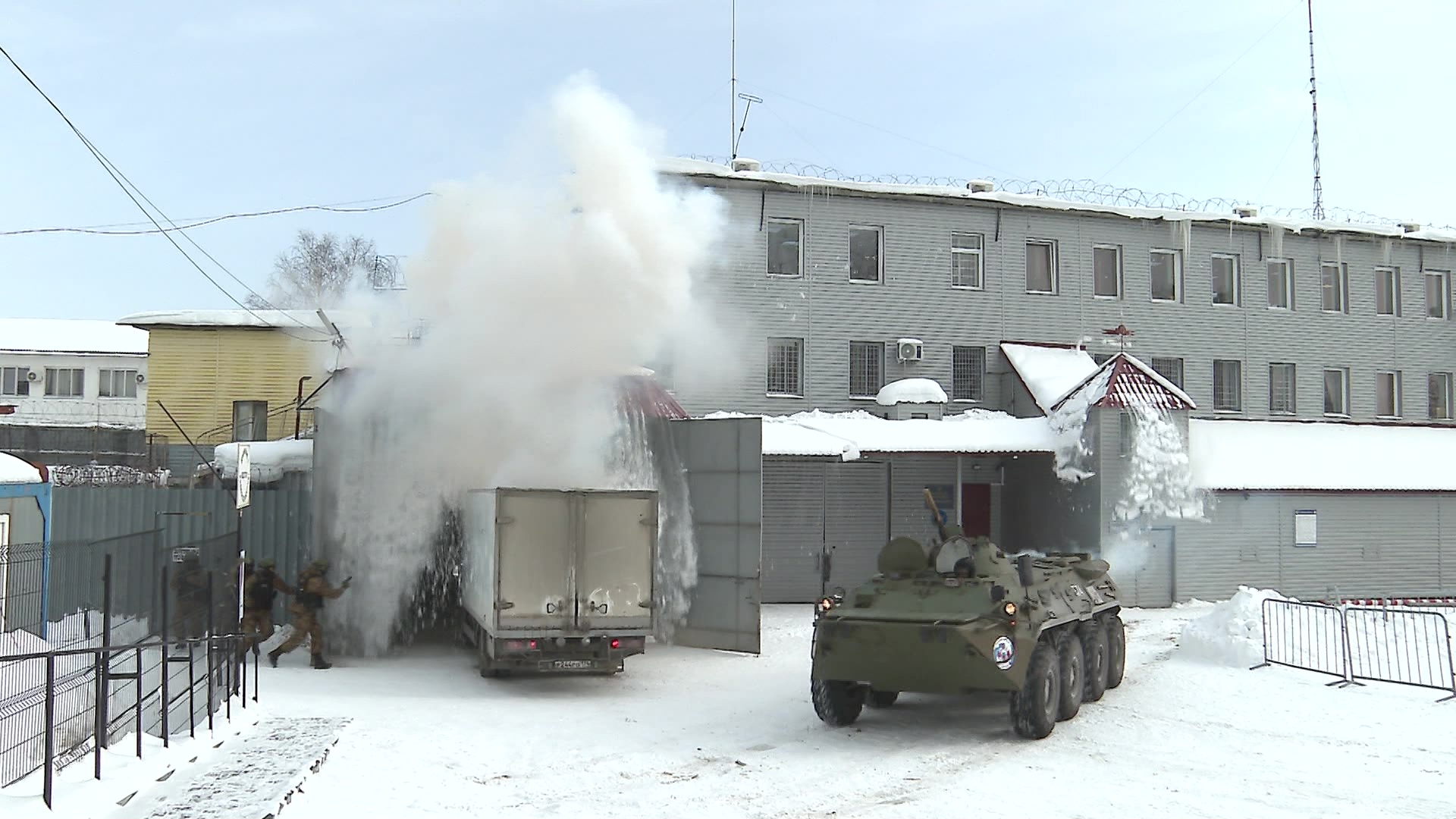 В колонии строгого режима Кыштыма прошли антитеррористические учения