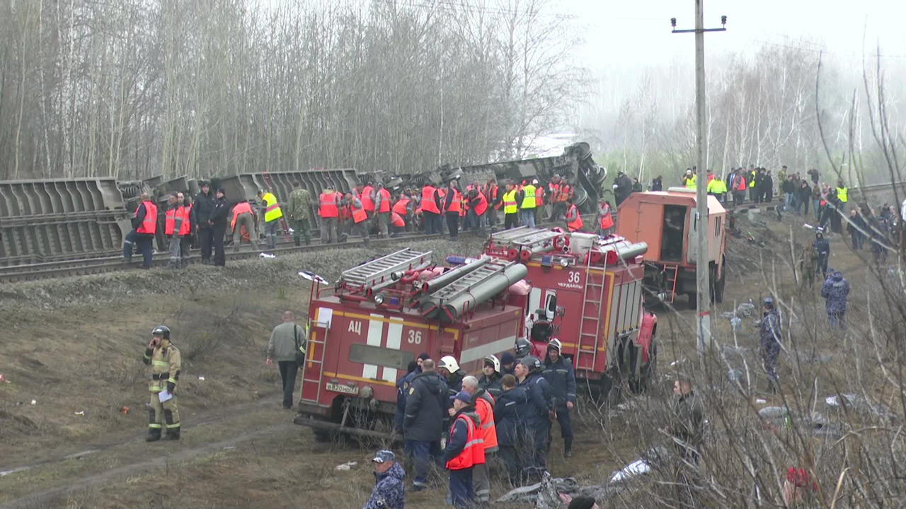 Пассажиры сошедшего с рельсов поезда Москва — Челябинск поделились воспоминаниями о ЧП