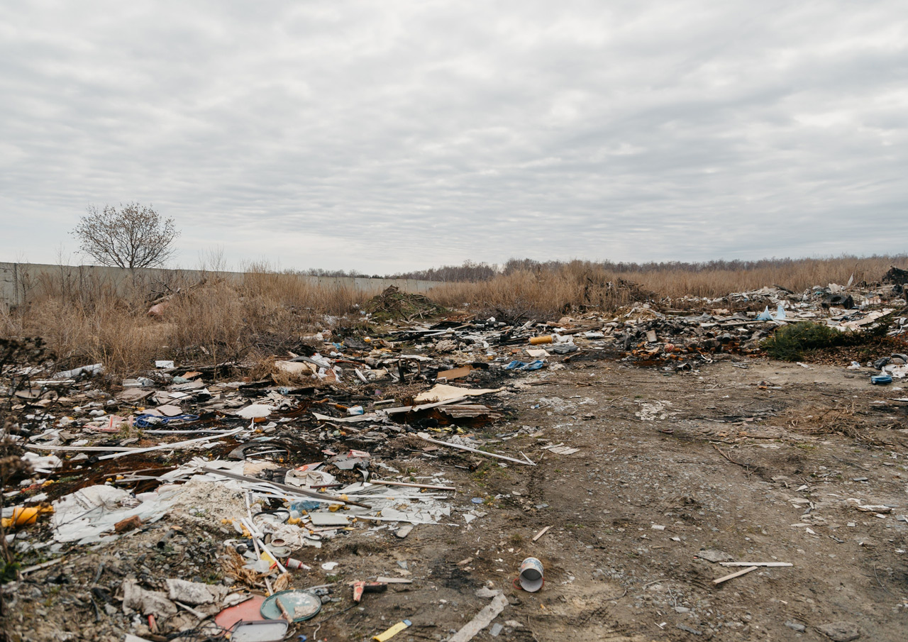 Бывшую свалку в коркинском поселке Роза превратят в зеленый холм