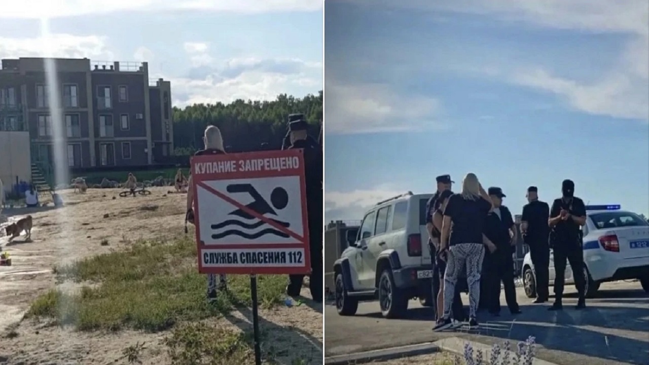 Пожарный водоем в Челябинске превратили в нелегальный пляж и место для вечеринок