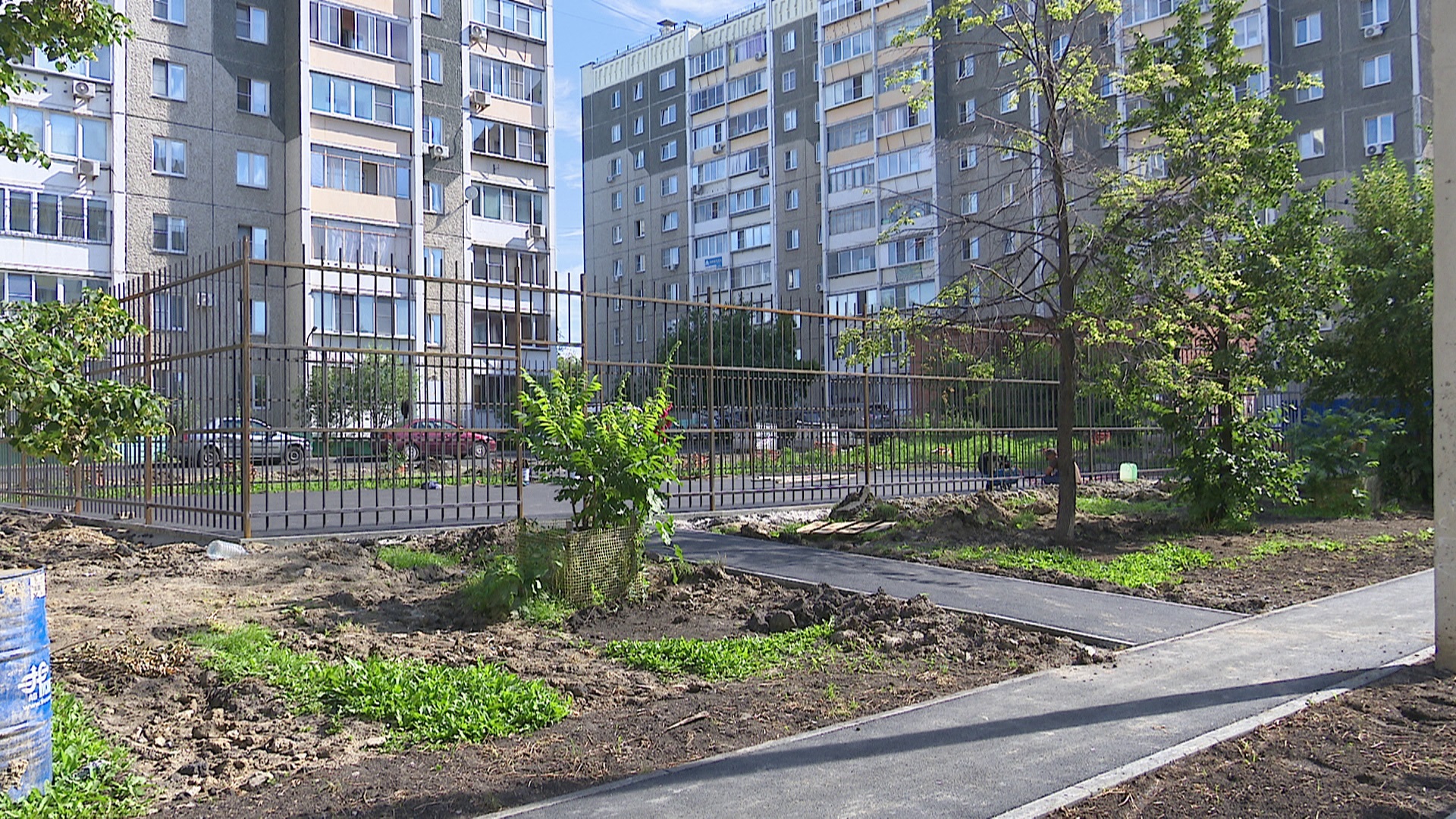 Спикер гордумы оценил ход благоустройства в Металлургическом районе Челябинска