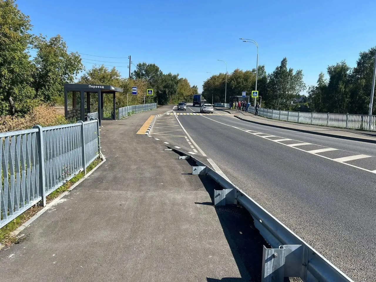 В Челябинске завершили строительство моста в Новосинеглазово В Челябинске завершили строительство моста в Новосинеглазово
